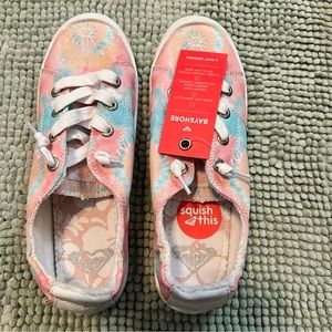 Roxy Bayshore Pastel Tie Dye Sneakers